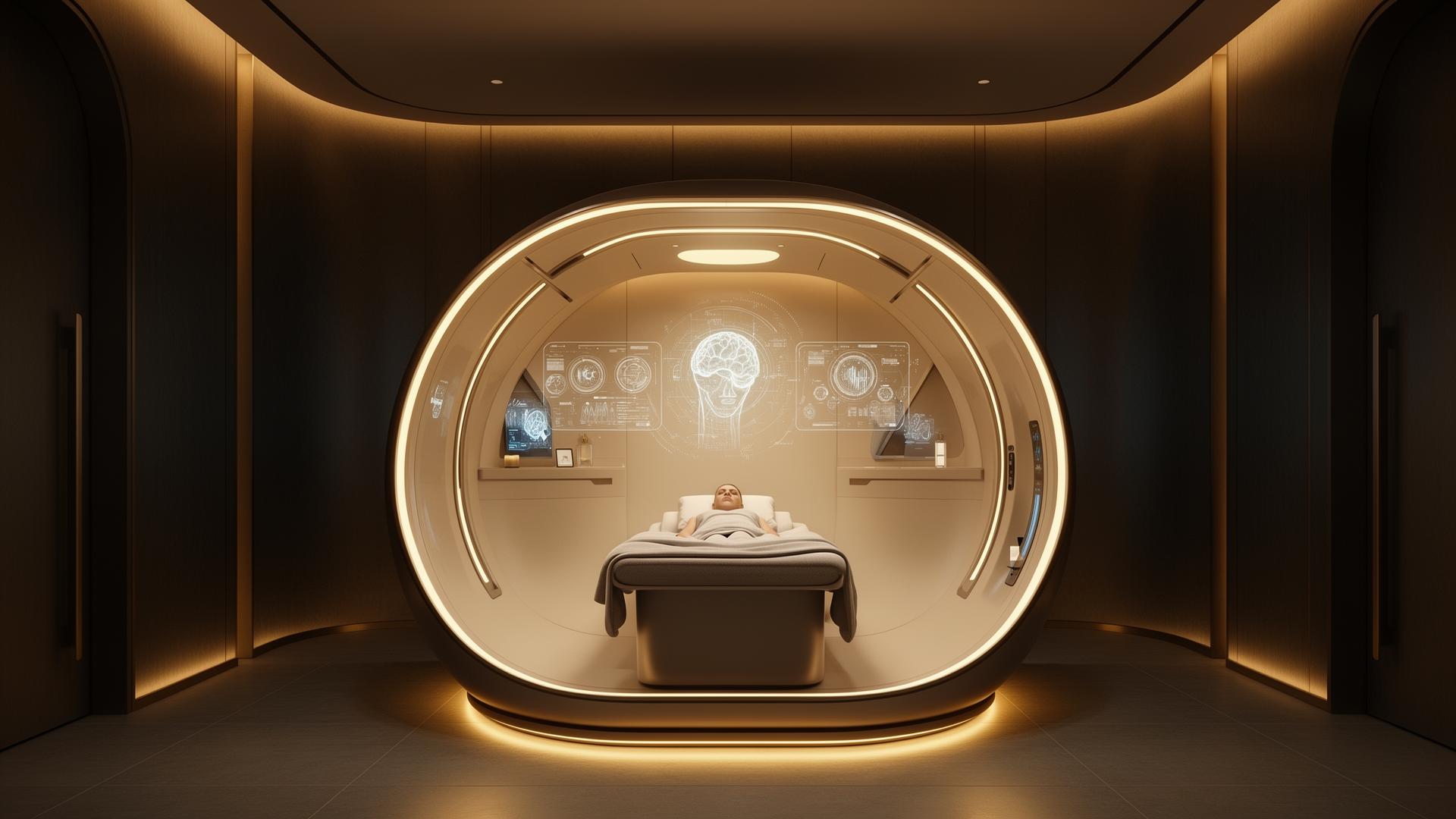 Future wellness regeneration pod